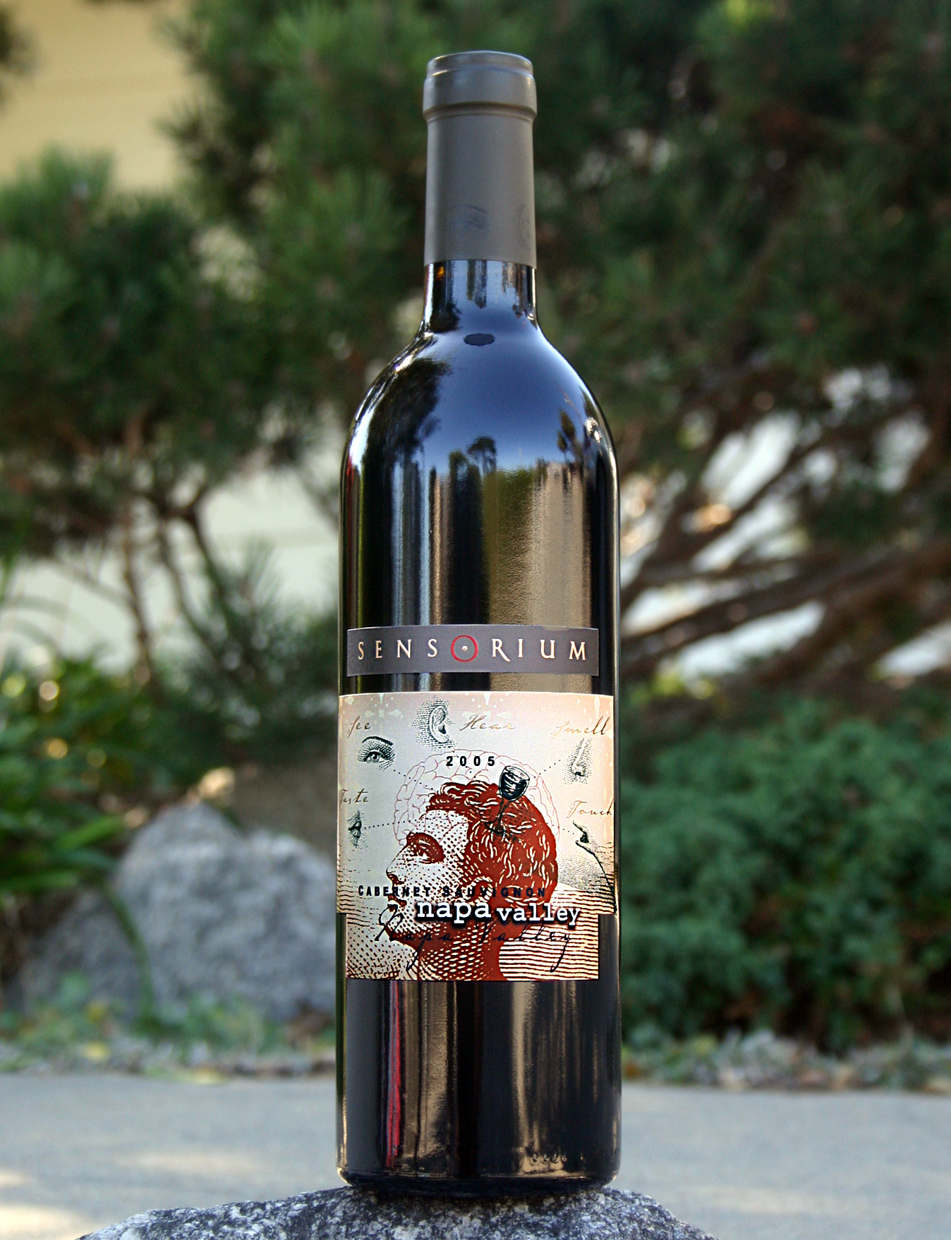 Sensorium Wines 2005 Napa Valley Cabernet Sauvignon 750ml Wine Bottle