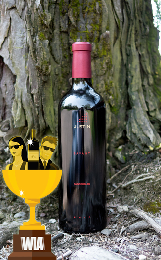JUSTIN 2015 "Savant" Paso Robles Syrah Cabernet Sauvignon Blend 750ml Wine Bottle