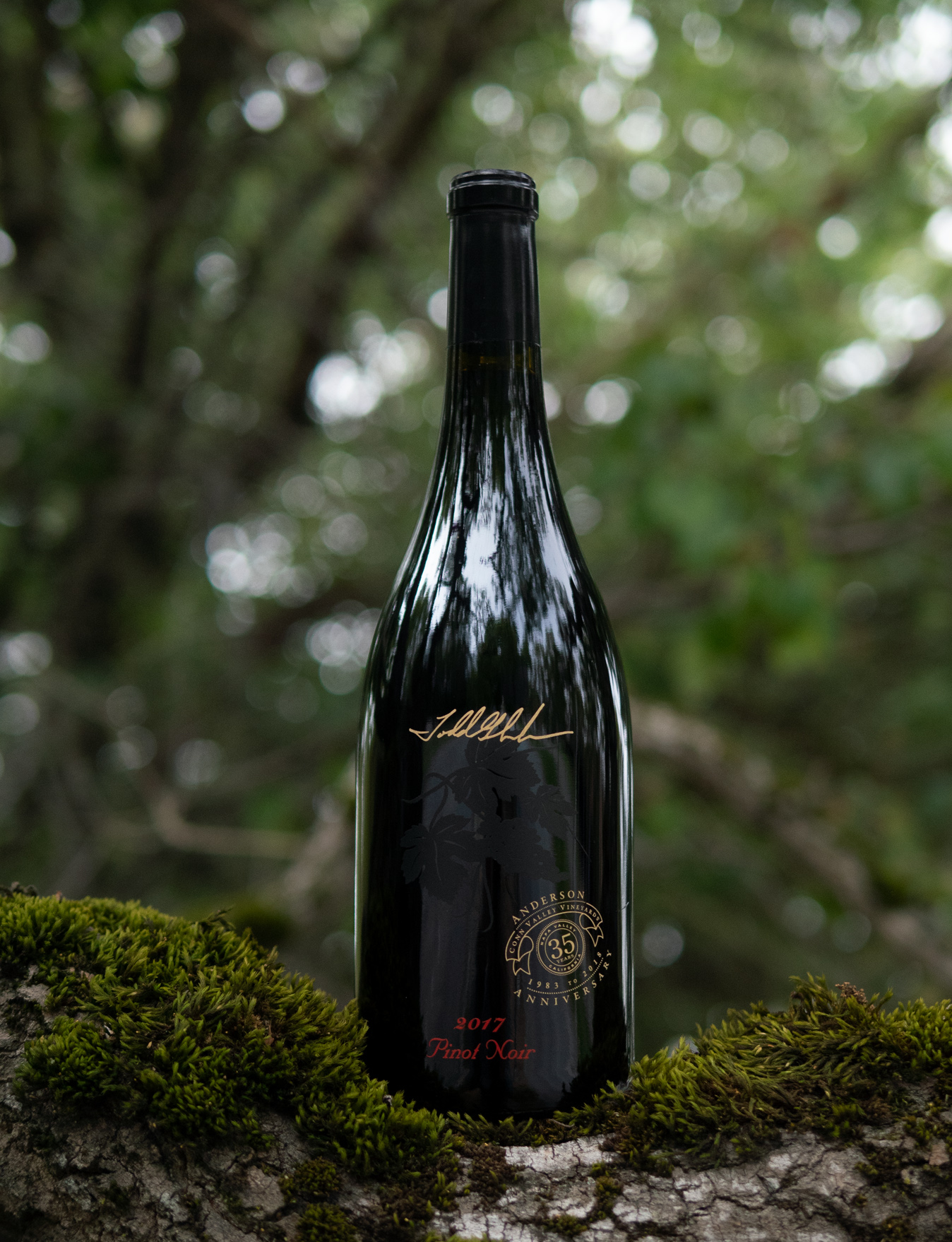 Anderson's Conn Valley 2017 35th Anniversary Napa Valley Pinot Noir 750ml Wine Bottle