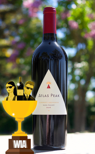 Atlas Peak Vineyards 2016 Napa Valley Cabernet Sauvignon 750ml Wine Bottle