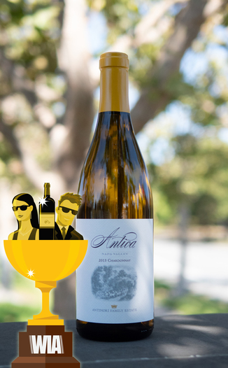 Antica 2015 Napa Valley Chardonnay 750ml Wine Bottle