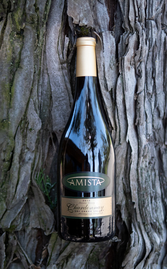 Amista Vineyards 2015 Dry Creek Valley Morningsong Vineyards Chardonnay 750ml Wine Bottle