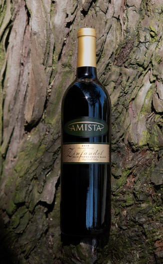 Amista Vineyards 2015 "Gene's Block" Saini Farms Vineyard Dry Creek Valley Zinfandel 750ml Wine Bottle
