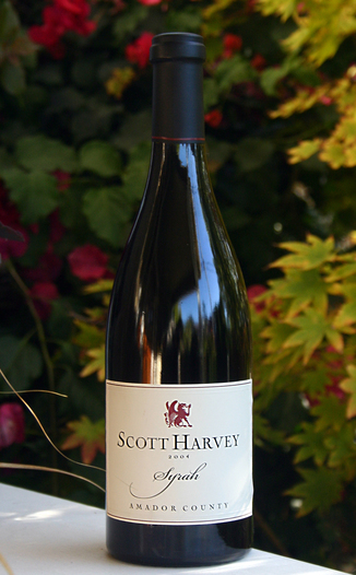 Scott Harvey Wines 2004 Amador County Reserve Syrah 750ml Wine Bottle