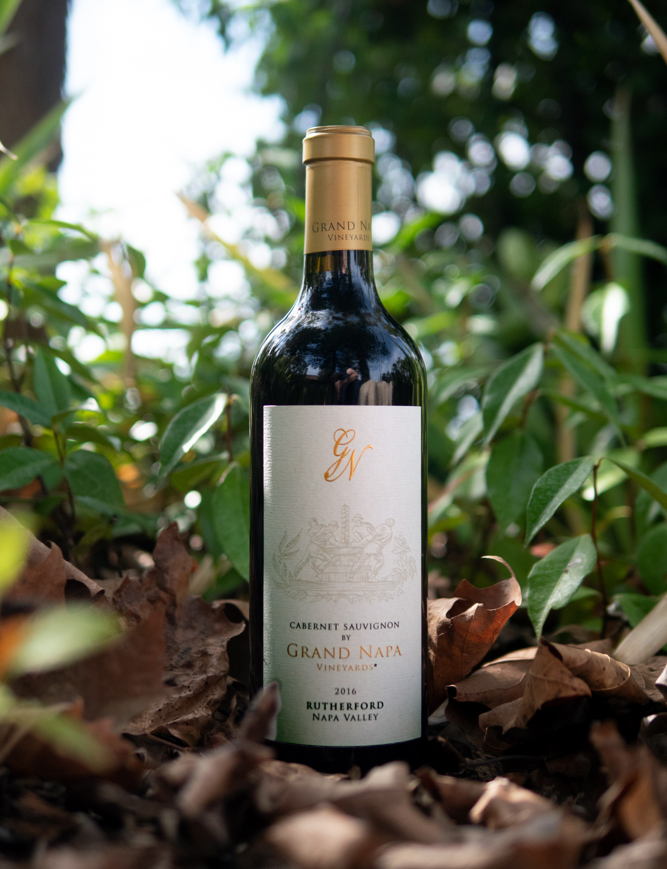 Grand Napa 2016 Rutherford Napa Valley Cabernet Sauvignon 750ml Wine Bottle