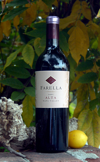 Farella-Park Vineyards 2001 Alta - Bordeaux Blend 750ml Wine Bottle