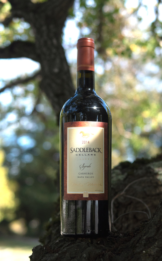 Saddleback Cellars 2014 Carneros Napa Valley Syrah 750ml Wine Bottle