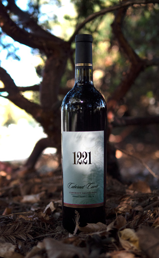 Chateau Diana 2015 'Cuvee 1221' Sonoma County Cabernet Sauvignon 750ml Wine Bottle