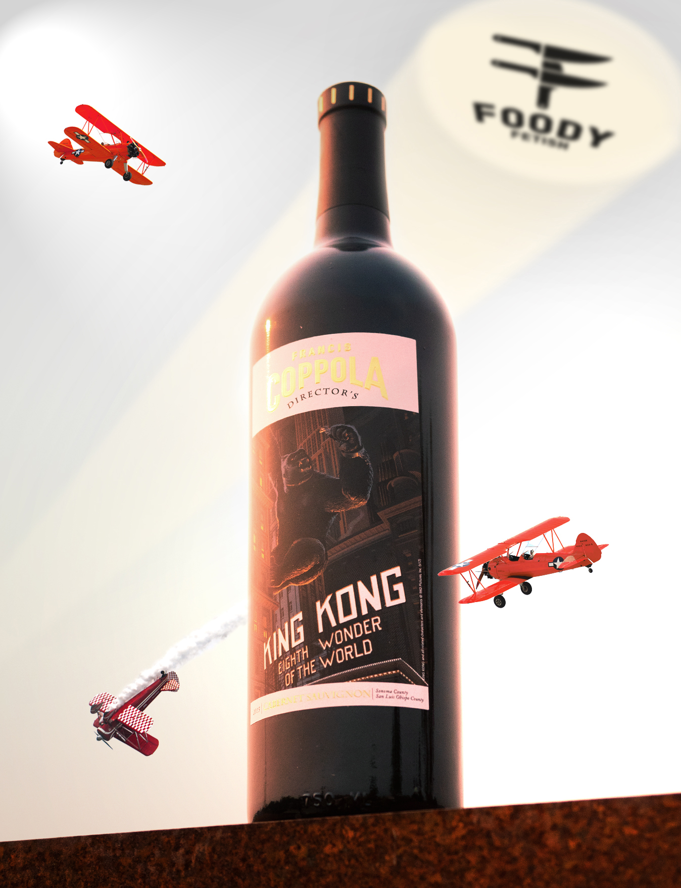 Francis Ford Coppola 2015 Coppola King Kong Cabernet Sauvignon 750ml Wine Bottle