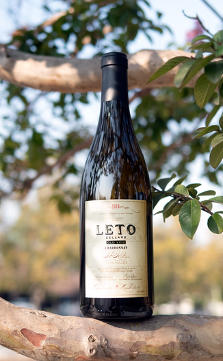 Leto Cellars 2016 Napa Valley St. Helena Old Vine Chardonnay 750ml Wine Bottle