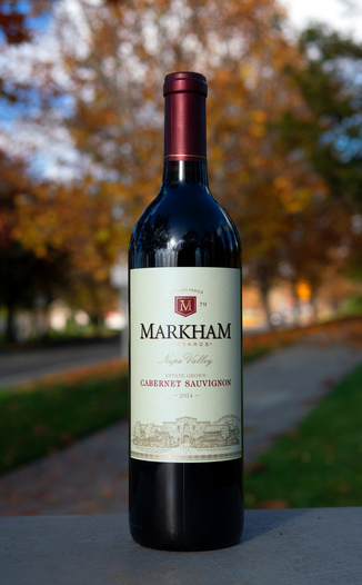 Markham Vineyards 2014 Estate Grown Napa Valley Cabernet Sauvignon 750ml Wine Bottle