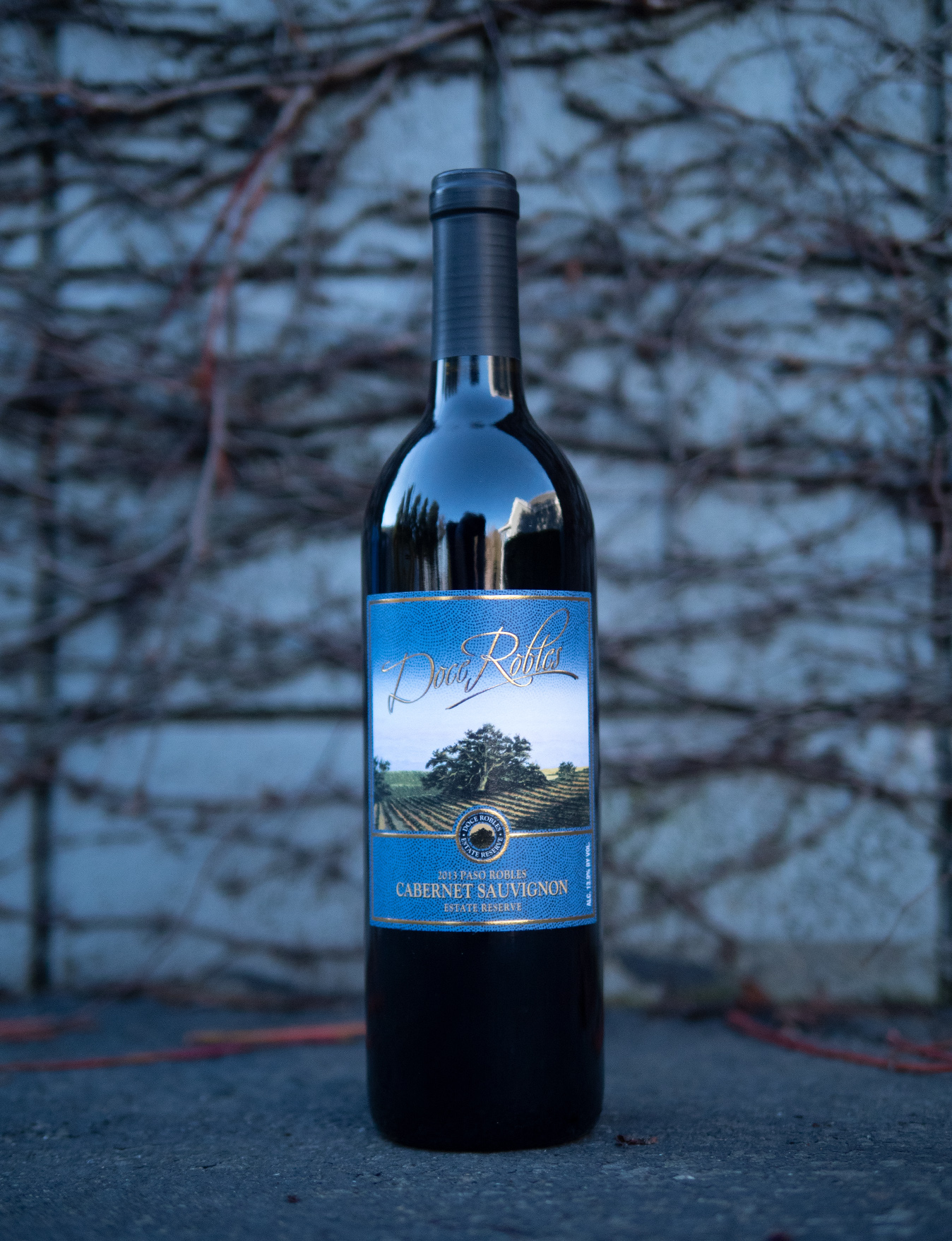 Doce Robles 2013 Paso Robles Cabernet Sauvignon Estate Reserve 750ml Wine Bottle