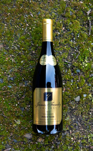 James Family Cellars 2013 Russian River Valley Sonoma County Pinot Noir 750ml Wine Bottle