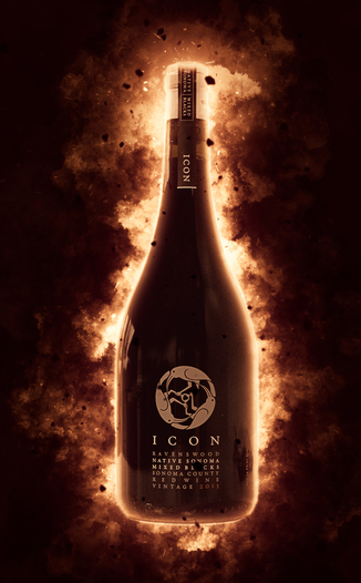 Ravenswood Winery 2013 'ICON' Sonoma County Red 750ml Wine Bottle