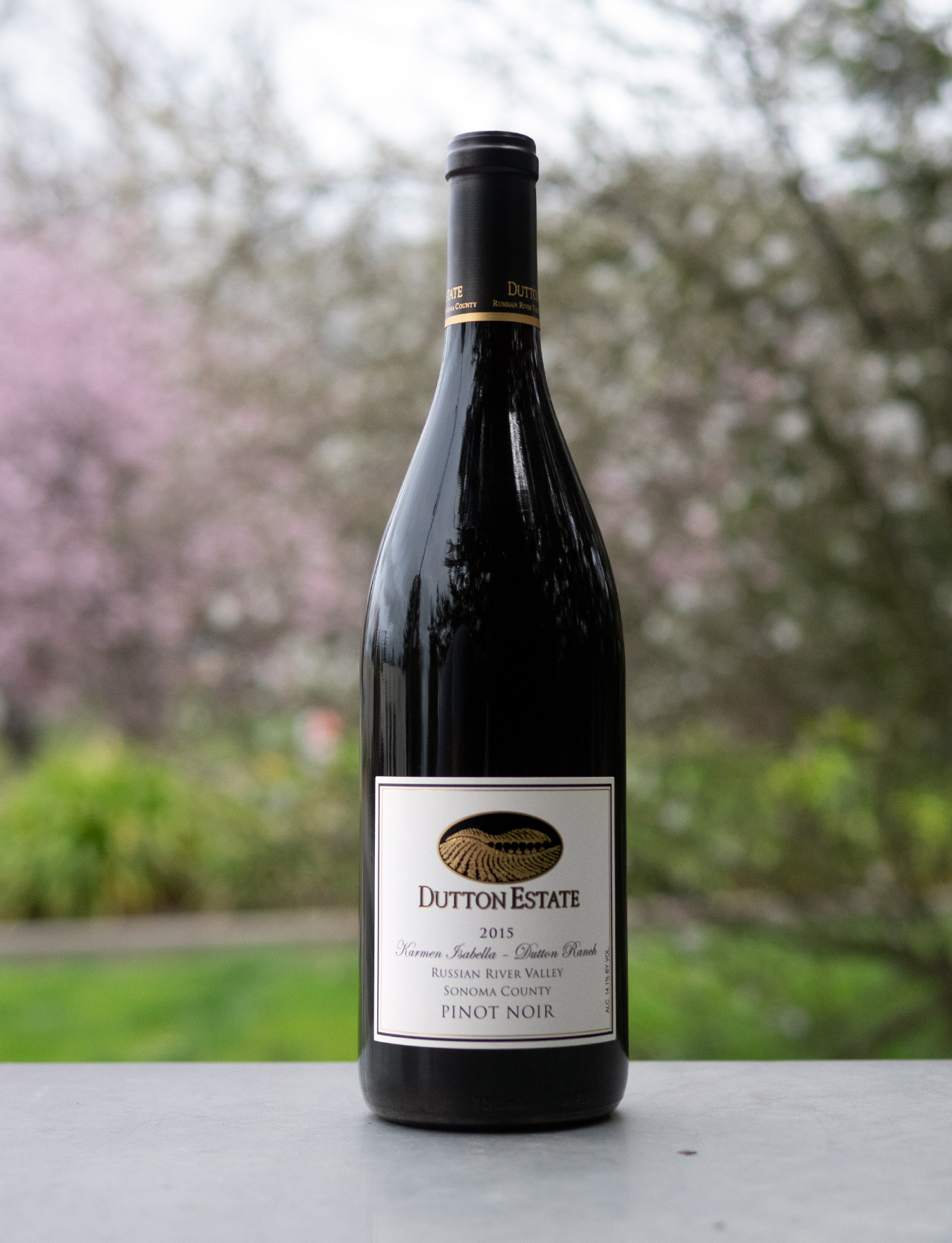 Dutton Estate Winery 2015 Russian River Valley Sonoma County Karmen Isabella Pinot Noir 750ml Wine Bottle