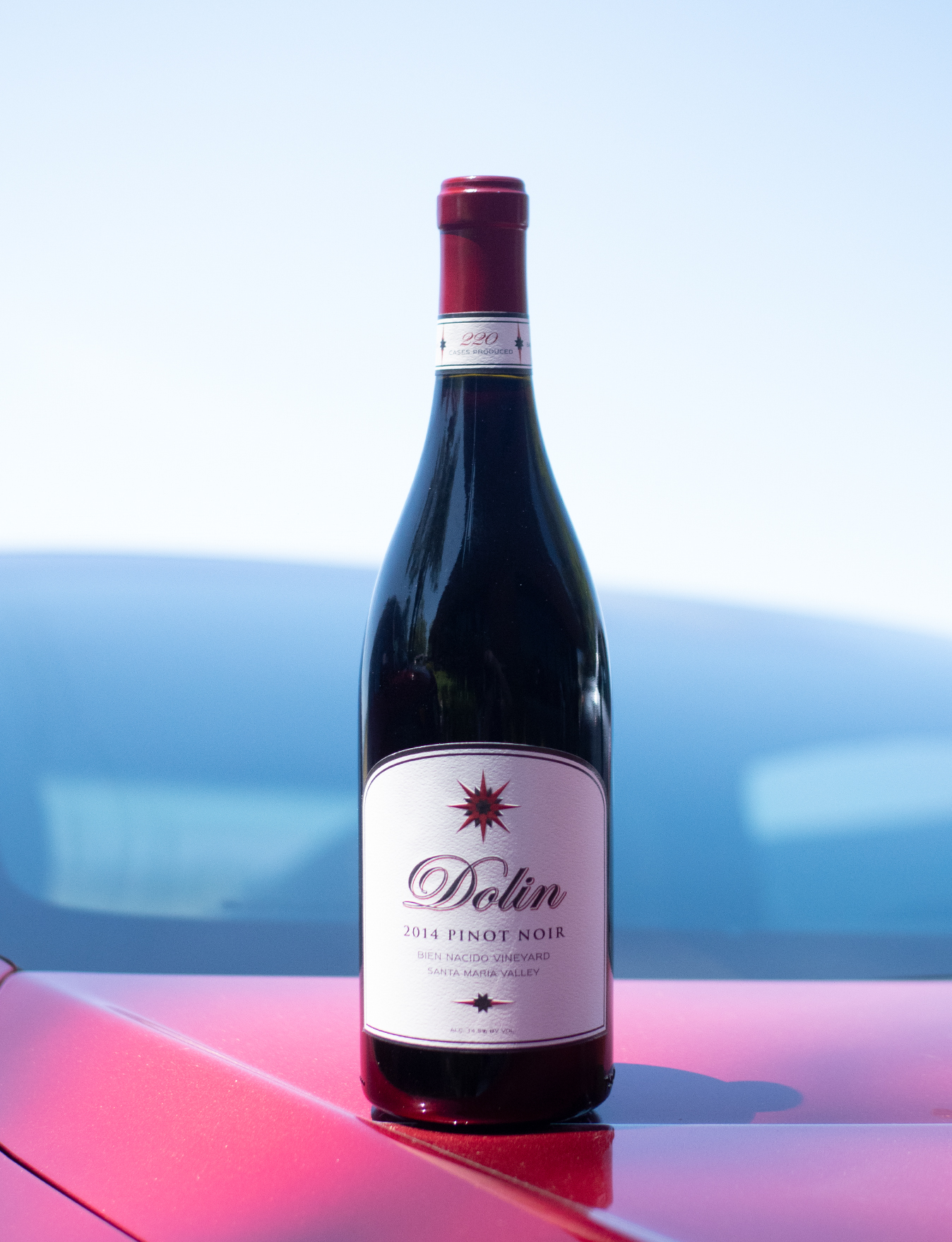 Dolin Malibu Estate Vineyards 2014 Bien Nacido Vineyard Santa Maria Valley Pinot Noir 750ml Wine Bottle
