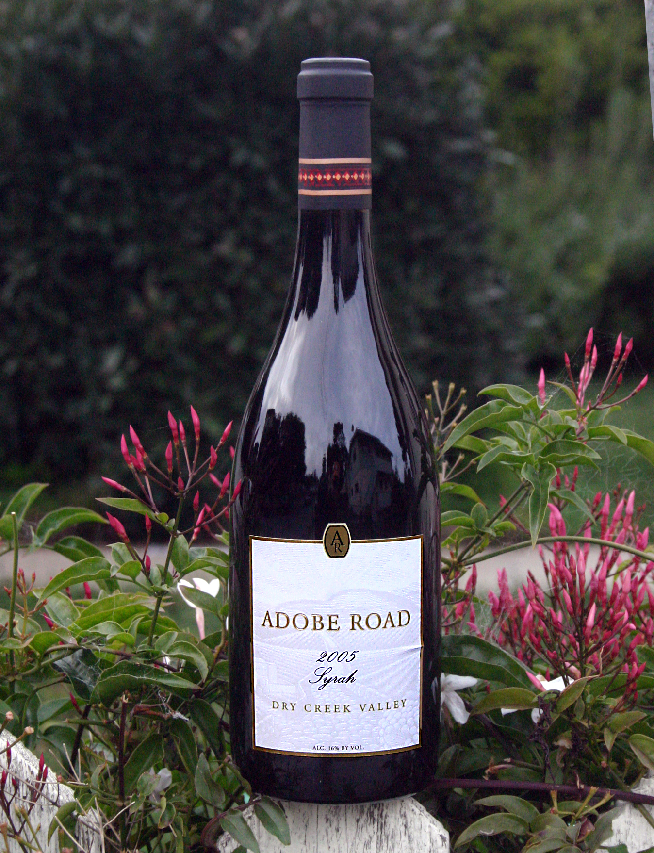 Adobe Road 2005 Dry Creek Valley Syrah 750ml Wine Bottle