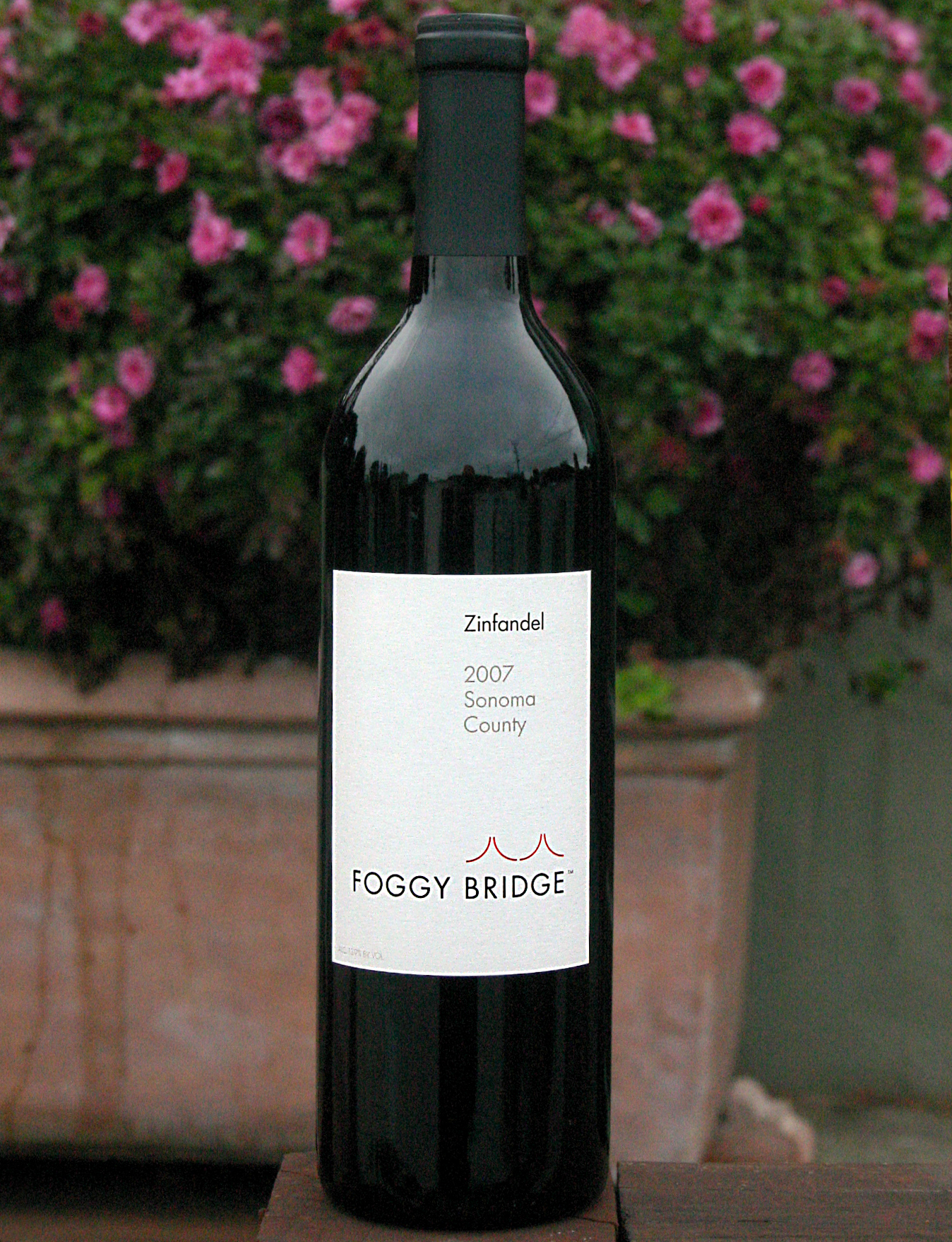 Foggy Bridge Winery 2007 Classic Zinfandel 750ml Wine Bottle