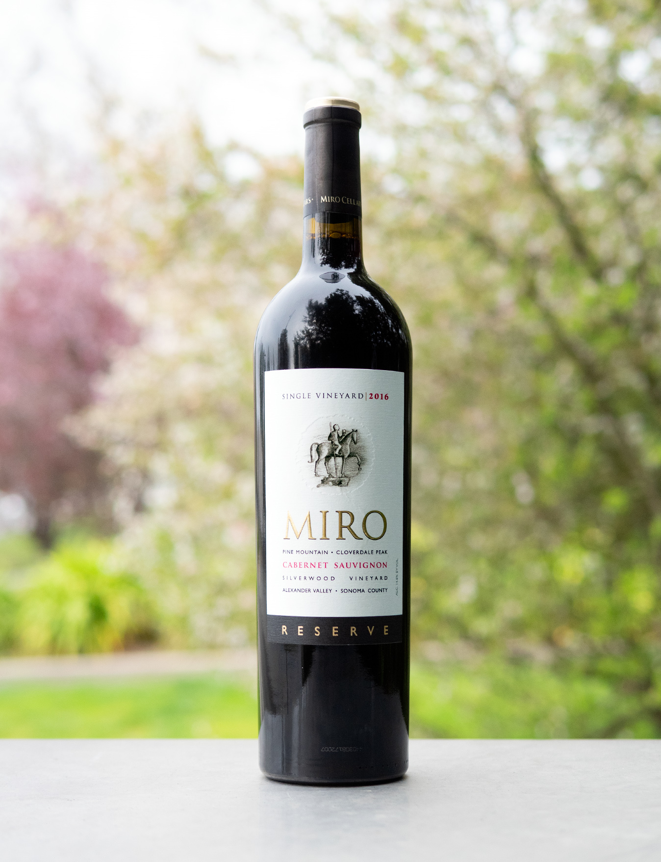 Miro Cellars 2016 Pine Mountain Alexander Valley Cabernet Sauvignon Reserve 750ml Wine Bottle