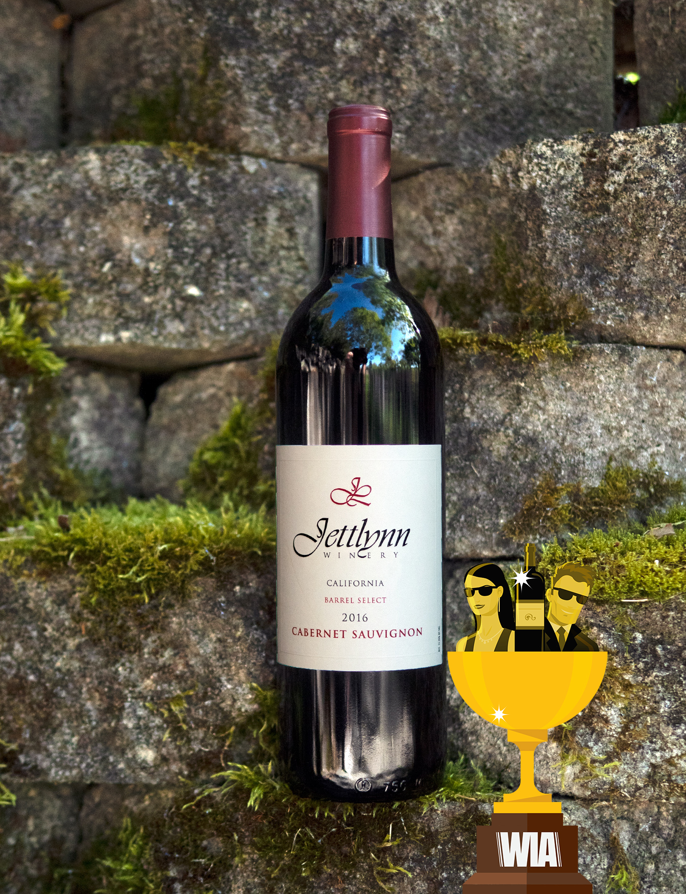 Jettlynn 2016 Barrel Select Cabernet Sauvignon 750ml Wine Bottle