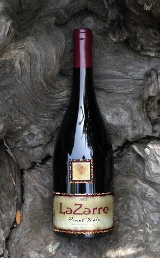 LaZarre Wines 2005 Bien Nacido Vineyard Pinot Noir 750ml Wine Bottle