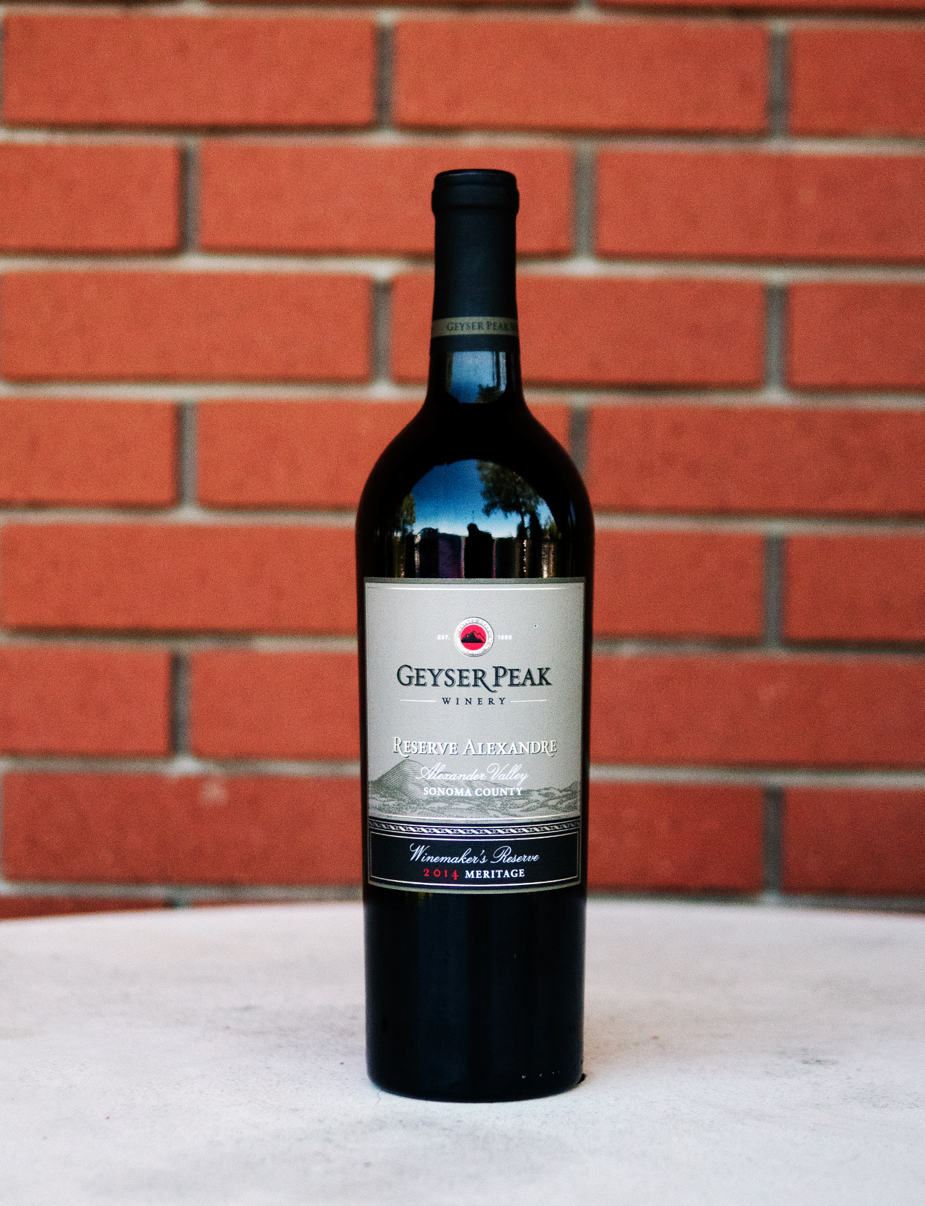 Geyser Peak Winery 2014 "Reserve Alexandre" Alexander Valley Sonoma County Meritage 750ml Wine Bottle