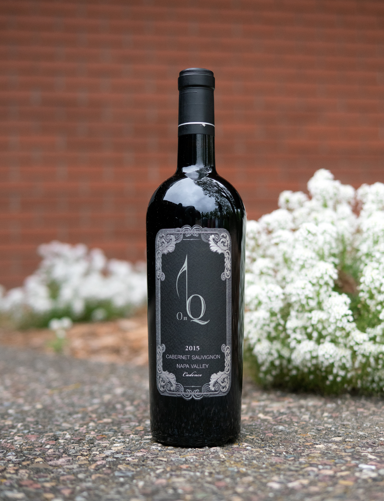 On Q 2015 "Cadence" Napa Valley Cabernet Sauvignon 750ml Wine Bottle