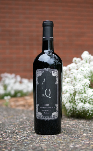 On Q 2015 "Cadence" Napa Valley Cabernet Sauvignon 750ml Wine Bottle