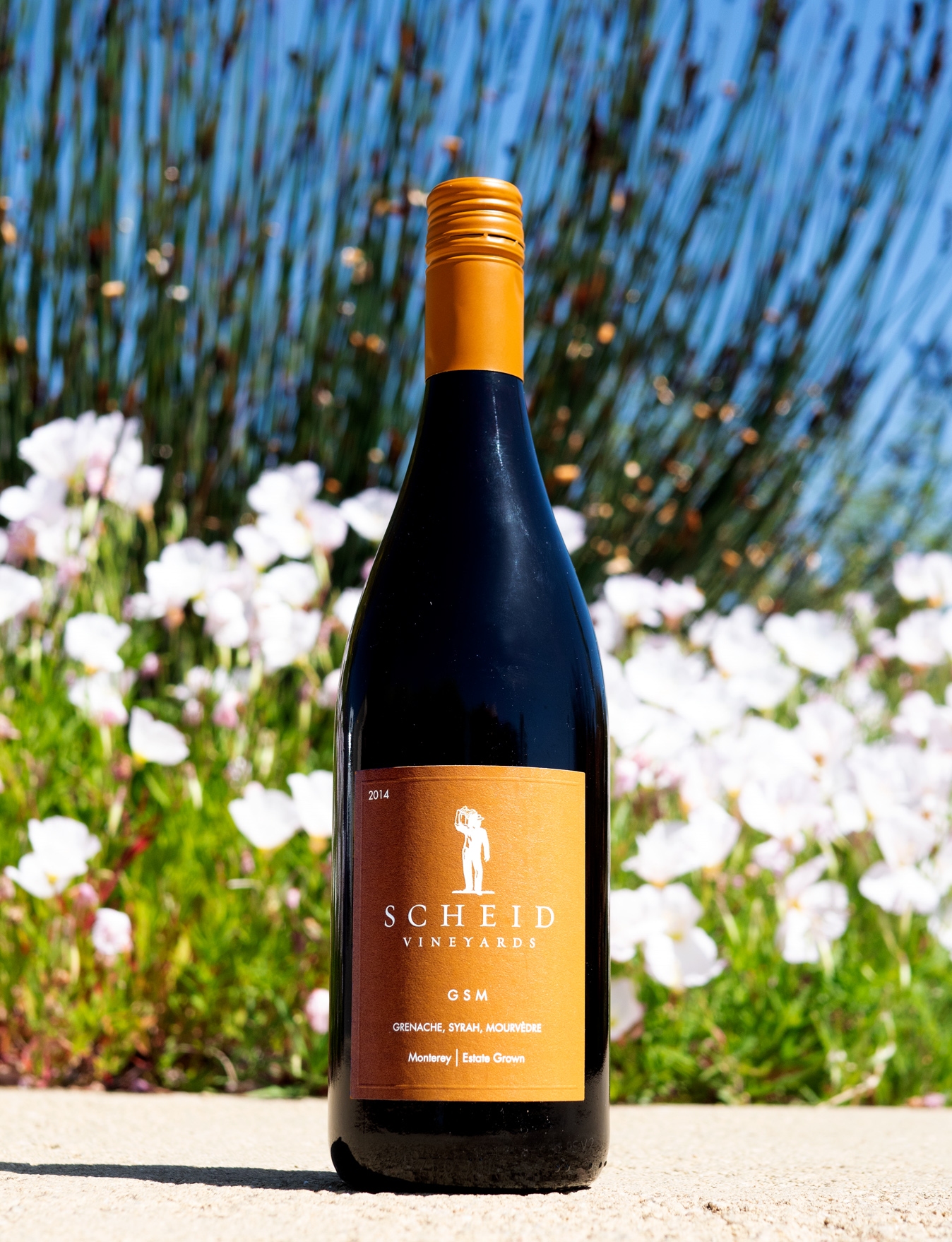 Scheid Vineyards 2014 GSM Monterey 750ml Wine Bottle