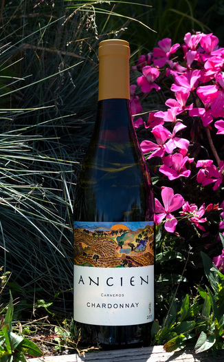 Ancien 2015 Carneros Chardonnay 750ml Wine Bottle