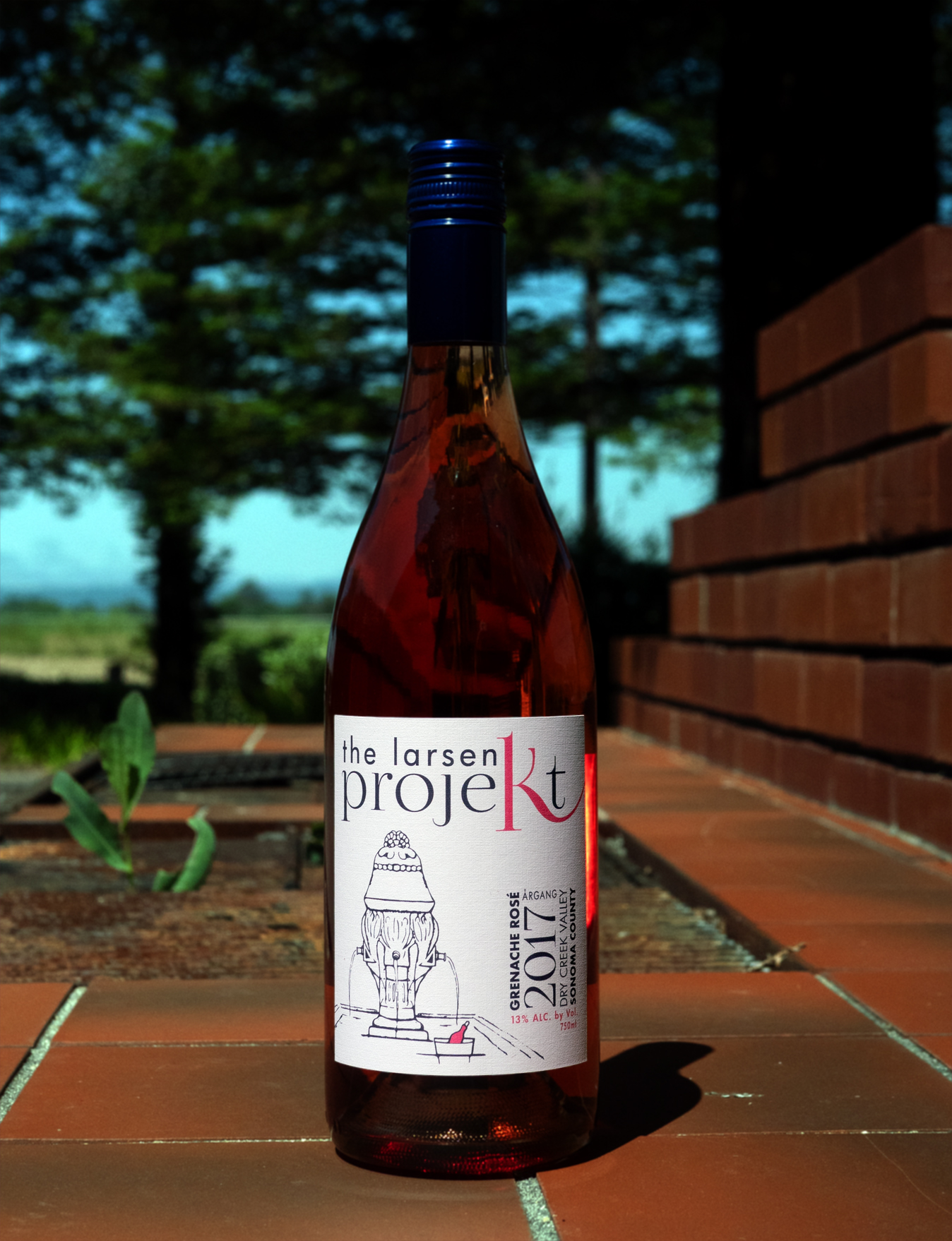 The Larsen Projekt 2017 Dry Creek Valley Grenache Rosé 750ml Wine Bottle