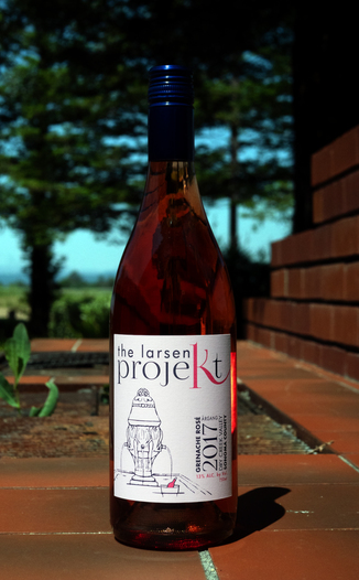 The Larsen Projekt 2017 Dry Creek Valley Grenache Rosé 750ml Wine Bottle