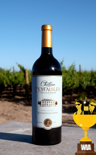 Château Peyfaures 2015 BAD WINE Bordeaux Supérieur AOC 750ml Wine Bottle