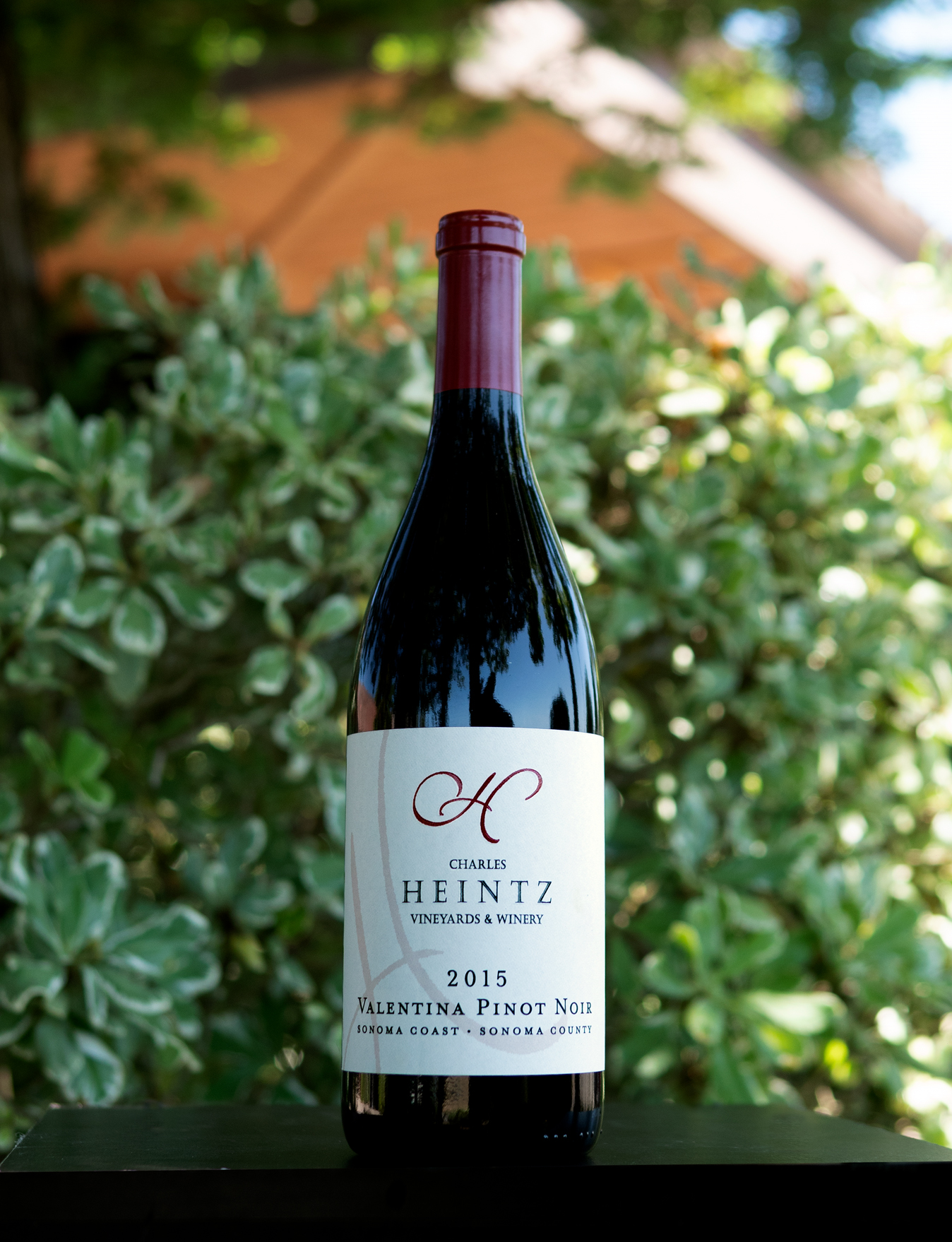 Charles Heintz Vineyards 2015 "Valentina" Sonoma Coast Pinot Noir 750ml Wine Bottle