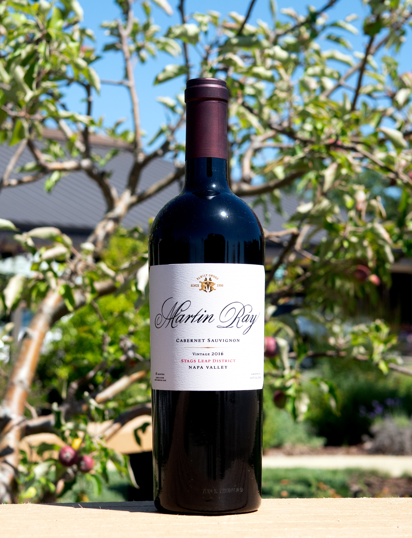 Martin Ray 2016 Stag’s Leap District Cabernet Sauvignon 750ml Wine Bottle