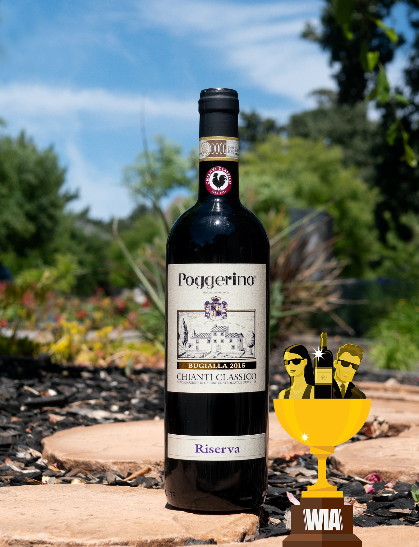 Fattoria Poggerino 2015 'Bugialla' Chianti Classico Riserva DOCG 750ml Wine Bottle