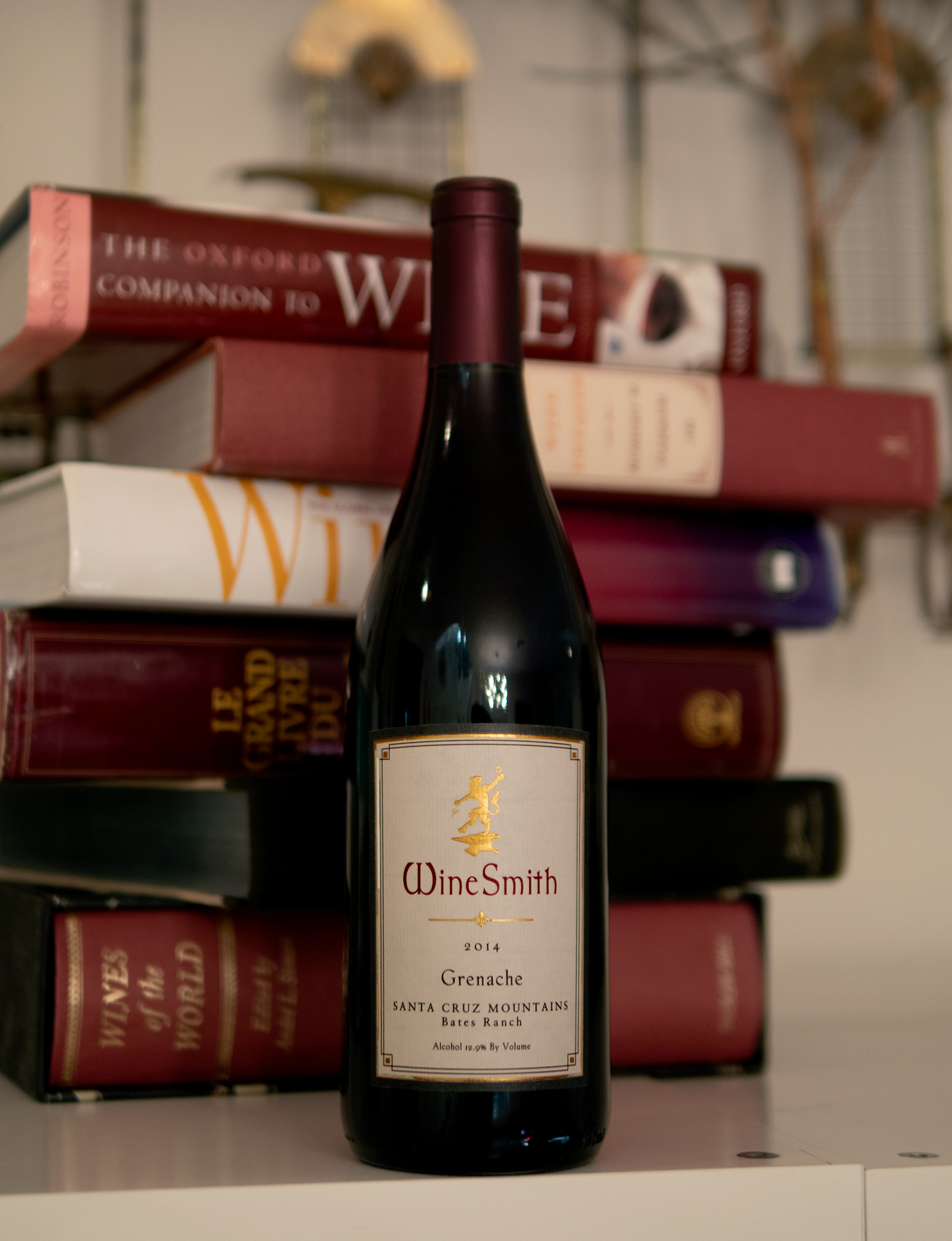 WineSmith 2014 Bates Ranch Santa Cruz Mountains Grenache 750ml Wine Bottle