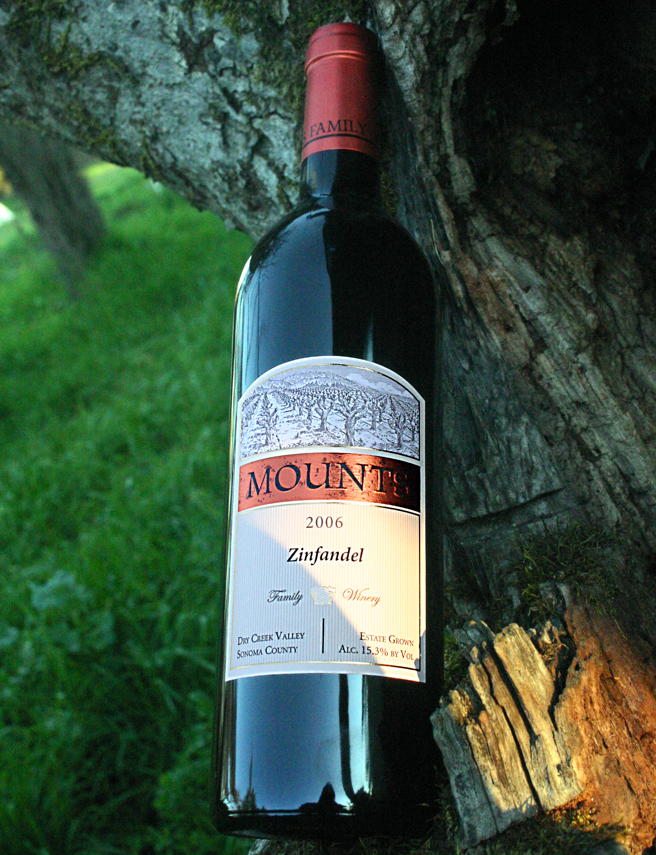 Mounts Family Winery 2006 Zinfandel 750ml Wine Bottle