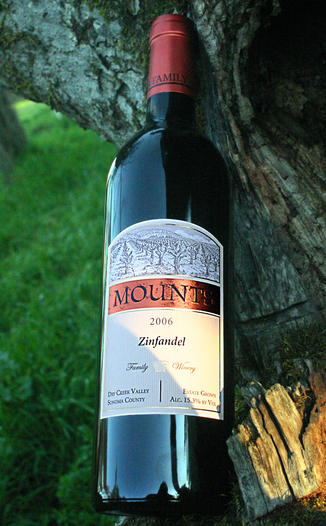 Mounts Family Winery 2006 Zinfandel 750ml Wine Bottle