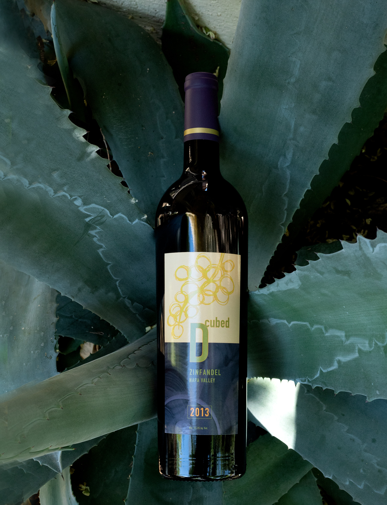 D-Cubed Cellars 2013 Napa Valley Zinfandel 750ml Wine Bottle