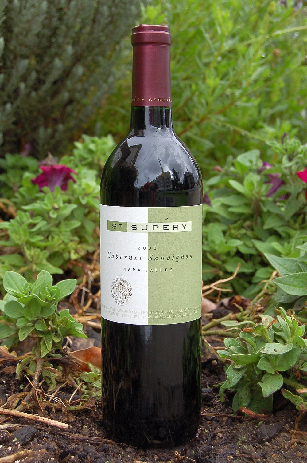 St. Supery 2003 Napa Valley Cabernet Sauvignon 750ml Wine Bottle