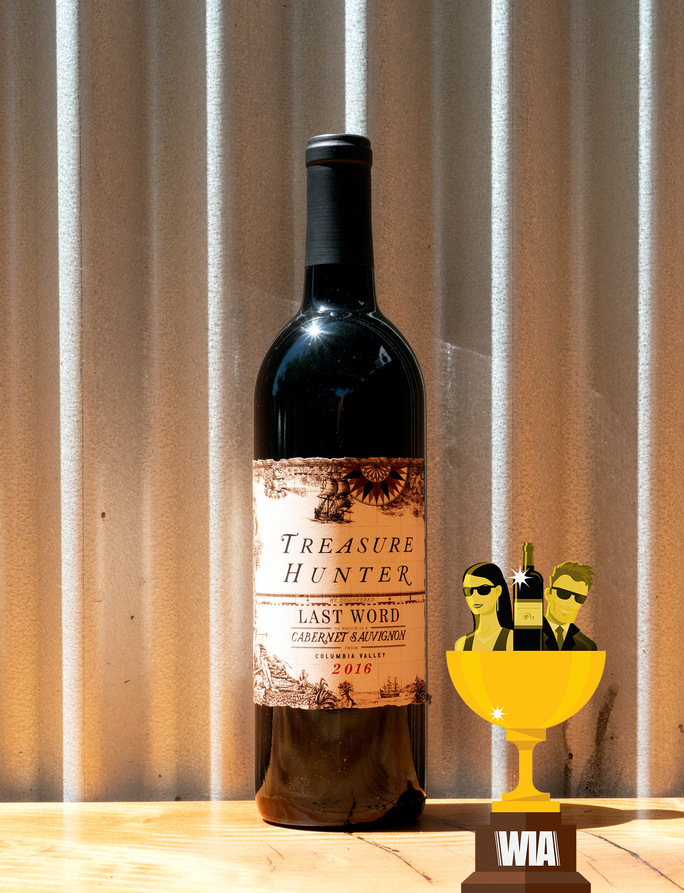 Kitfox Vineyards 2016 Treasure Hunter 'Last Word' Columbia Valley Cabernet Sauvignon 750ml Wine Bottle