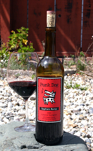 Punk Dog Wines 2002 Sophie's Romp 750ml Wine Bottle