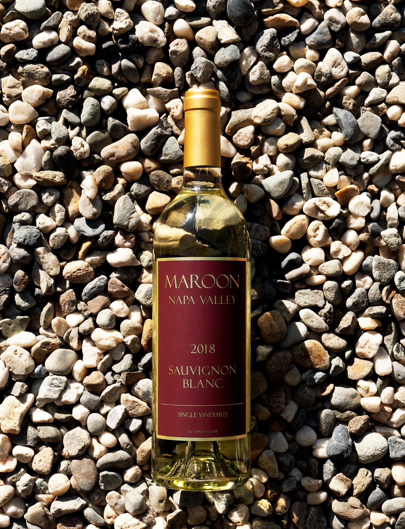 Maroon 2018 Single Vineyard Napa Valley Sauvignon Blanc 750ml Wine Bottle