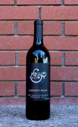 Hook & Ladder 2015 Los Amigos Ranch Chalk Hill Estate Cabernet Franc 750ml Wine Bottle