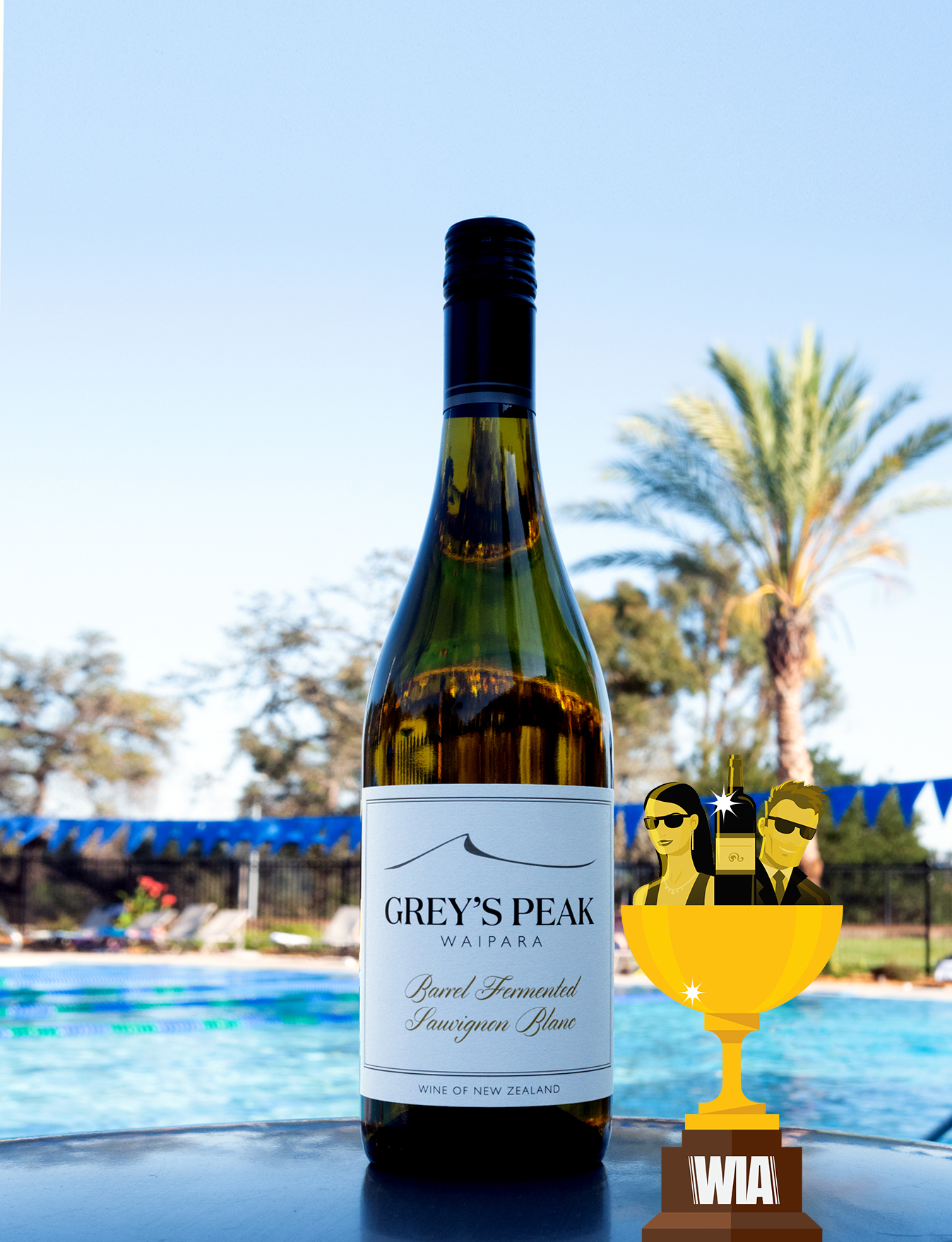 Greystone Wines 2018 Grey's Peak 'Barrel Fermented' Waipara Sauvignon Blanc 750ml Wine Bottle