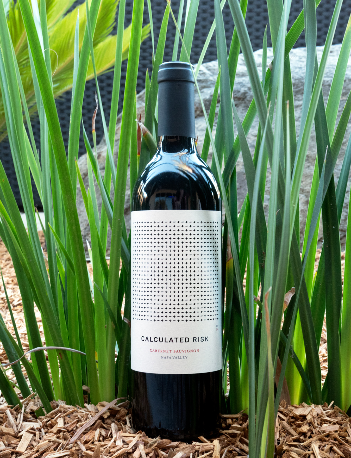 Calculated Risk 2016 Cabernet Sauvignon Napa Valley 750ml Wine Bottle