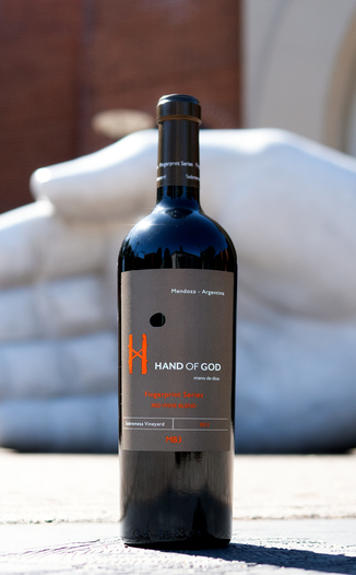 Hand of God 2012 'MB3' Sobremesa Vineyard Mendoza Malbec Blend 750ml Wine Bottle