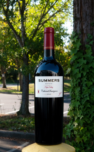 Summers 2016 Estate Napa Valley Cabernet Sauvignon 750ml Wine Bottle