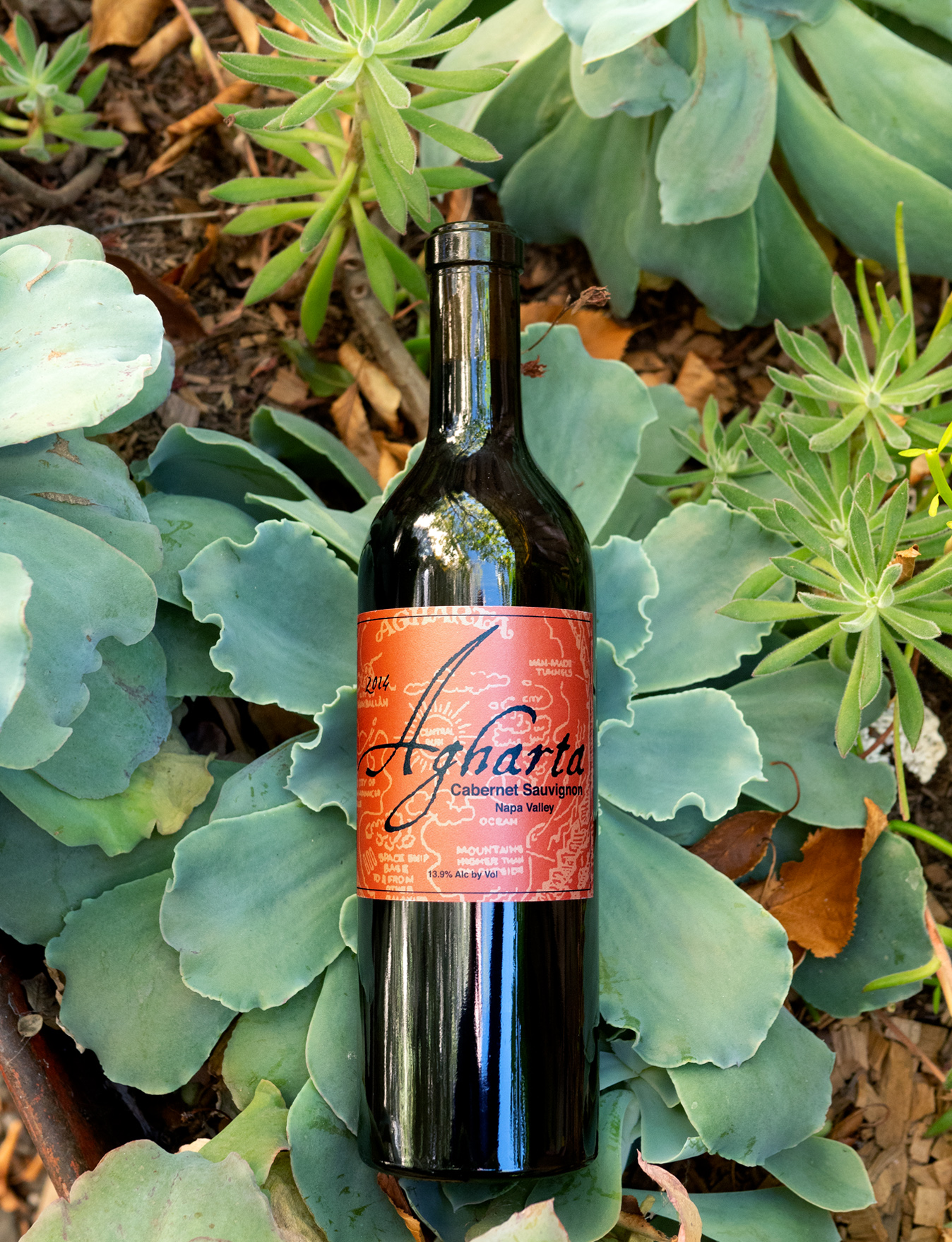 Agharta 2014 Napa Valley Cabernet Sauvignon 750ml Wine Bottle